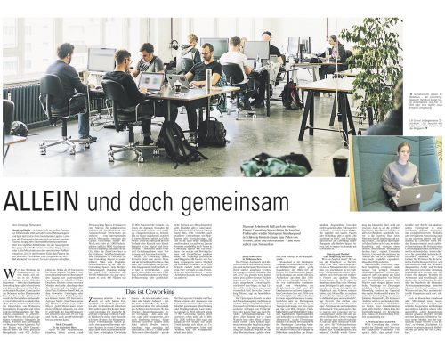 Co-Working-Bericht in der DLZ